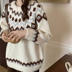 Strickpullover mit nordischem Charme