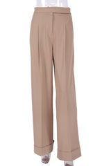 Pantalon taille haute Old Money