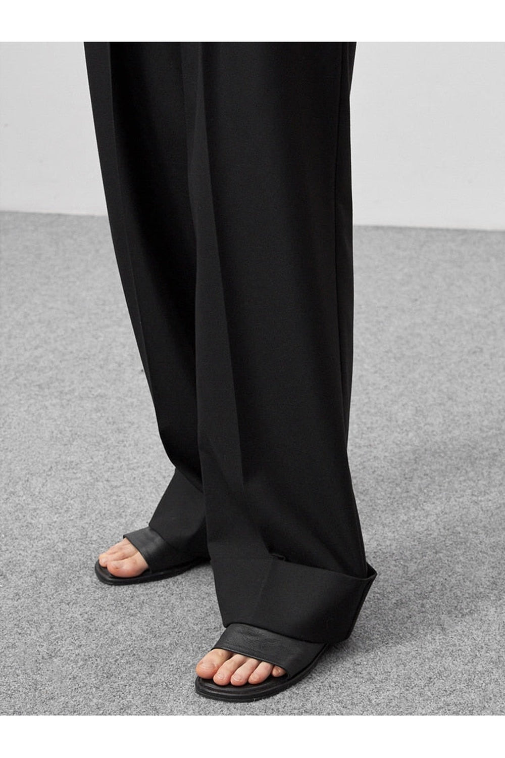 Pantalon taille haute Old Money