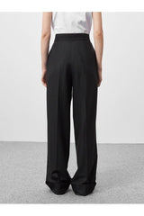 Pantalon taille haute Old Money