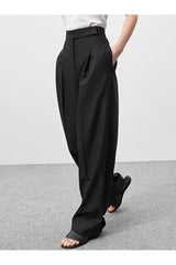 Pantalon taille haute Old Money