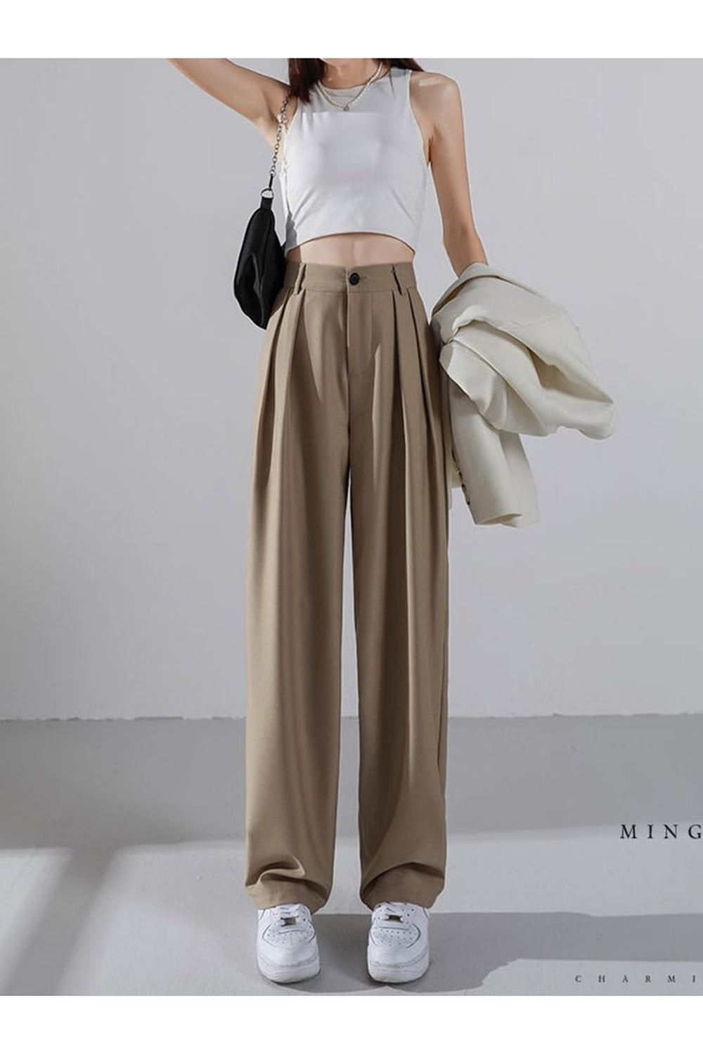 Old Money Summer High Waist Pants