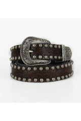 Ornate Western Studded Belt