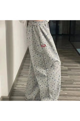 Pantalon de jogging surdimensionné printemps Y2K