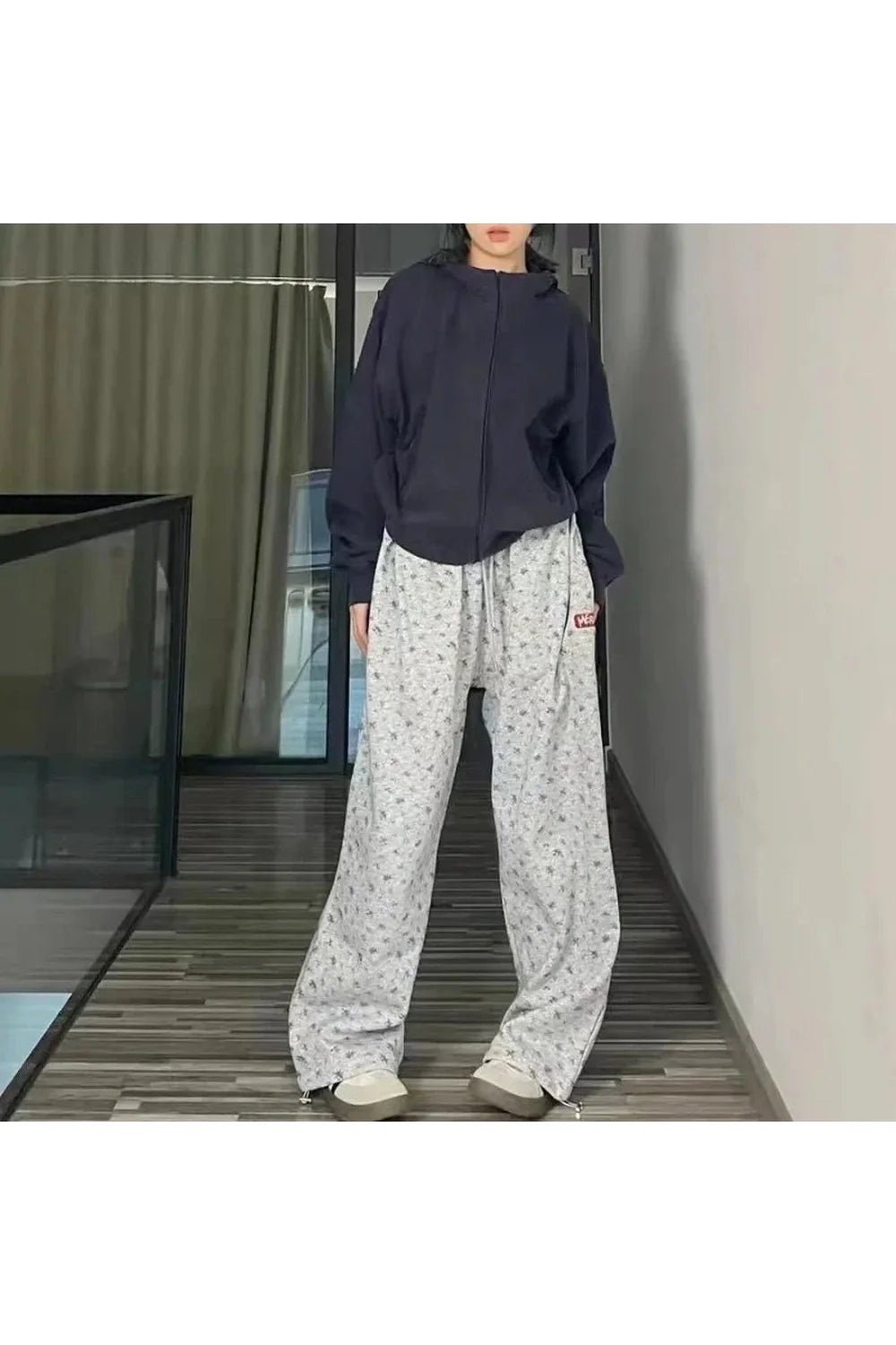 Pantalon de jogging surdimensionné printemps Y2K