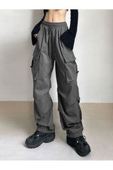 Pantalon cargo parachute surdimensionné
