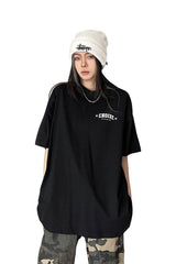 Oversized Graphic Cotton T-shirt