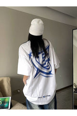 Oversized Graphic Cotton T-shirt