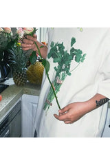 Oversized Herb Print T-Shirt