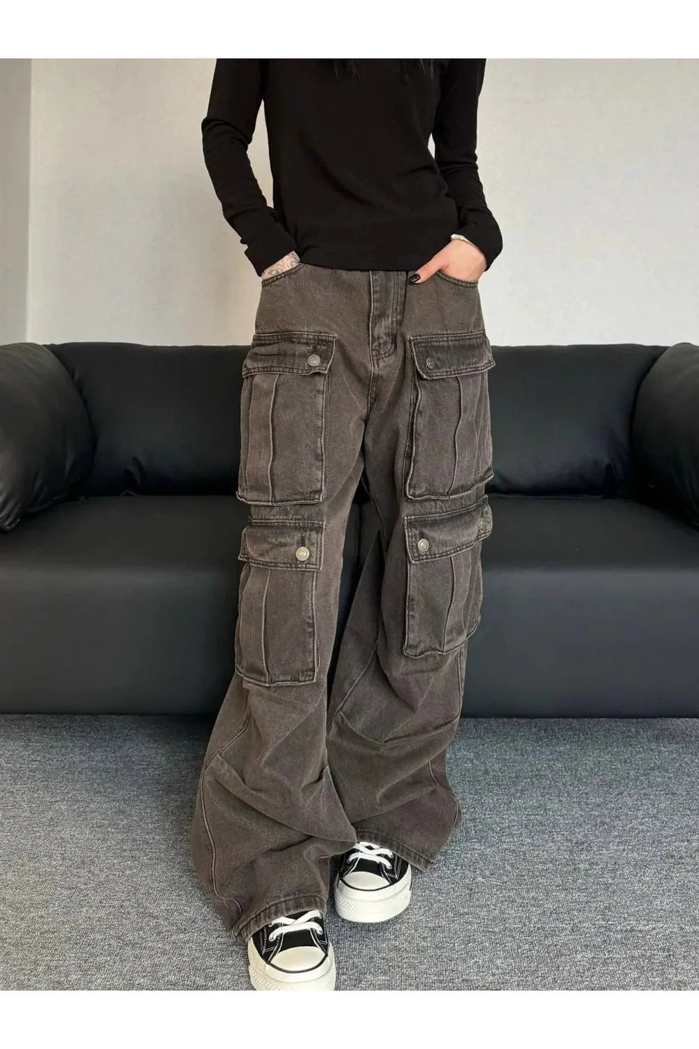 Oversized Utility Cargo Pants