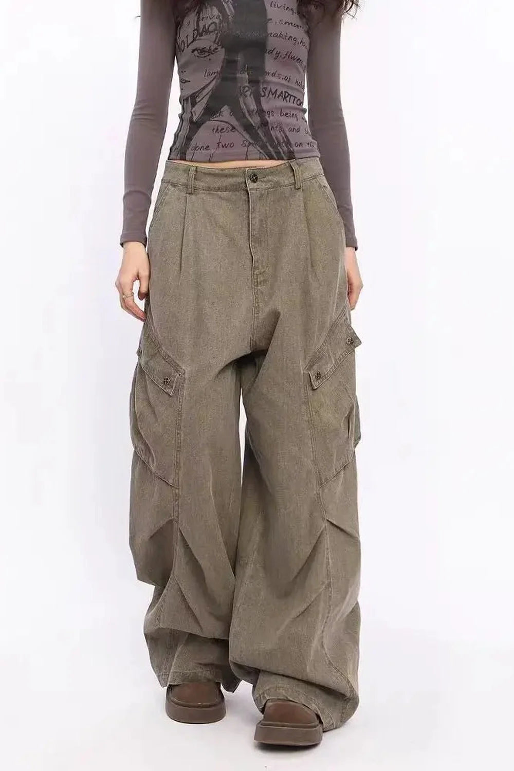 Oversized Utility Cargo Pants