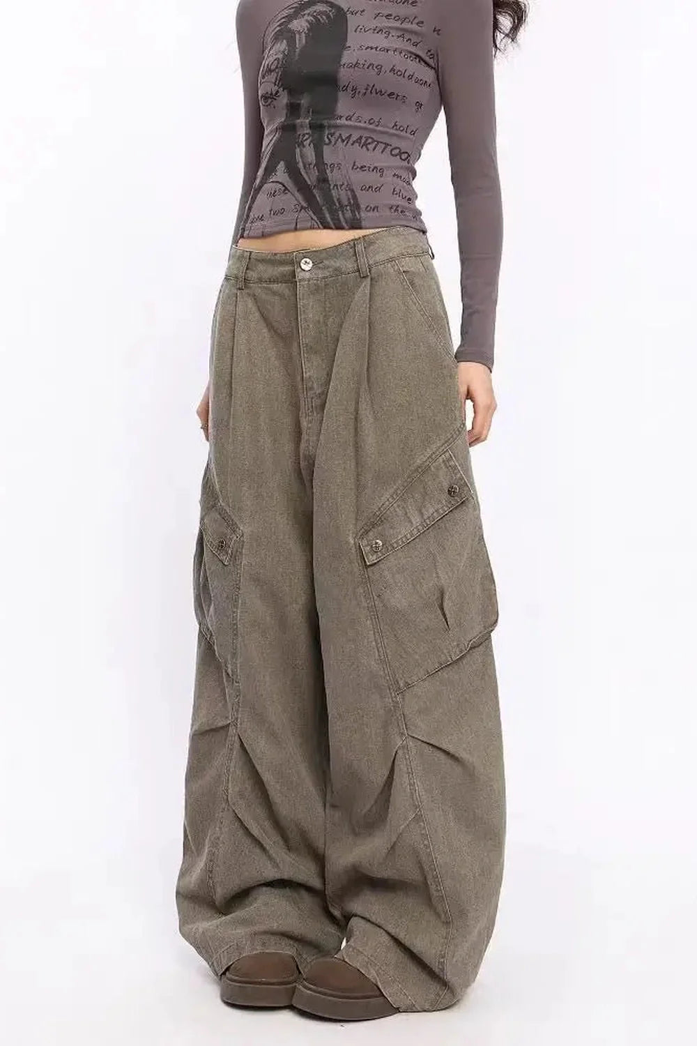 Oversized Utility Cargo Pants