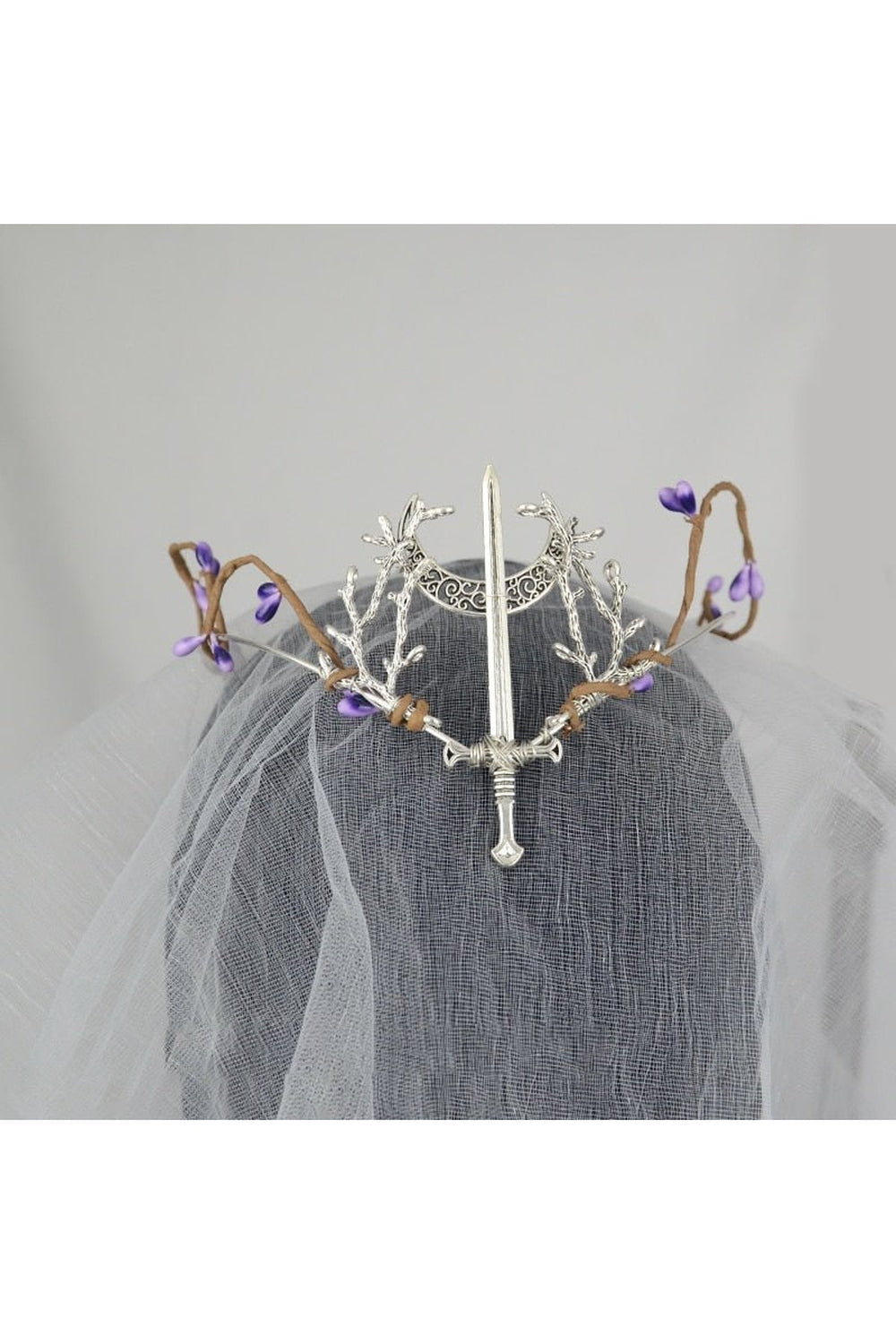 Pagan Gothic Sword Crown