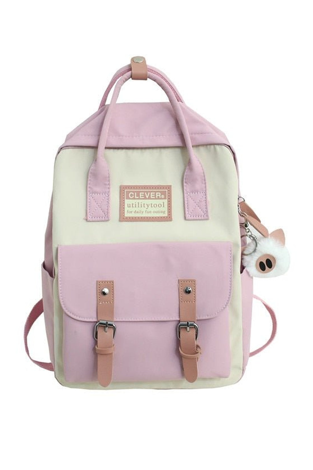 Pastel Colors Preppy Backpack