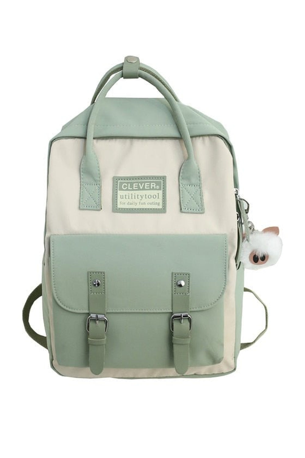 Pastel Colors Preppy Backpack