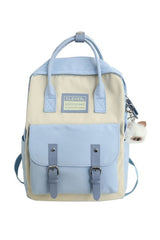 Pastel Colors Preppy Backpack