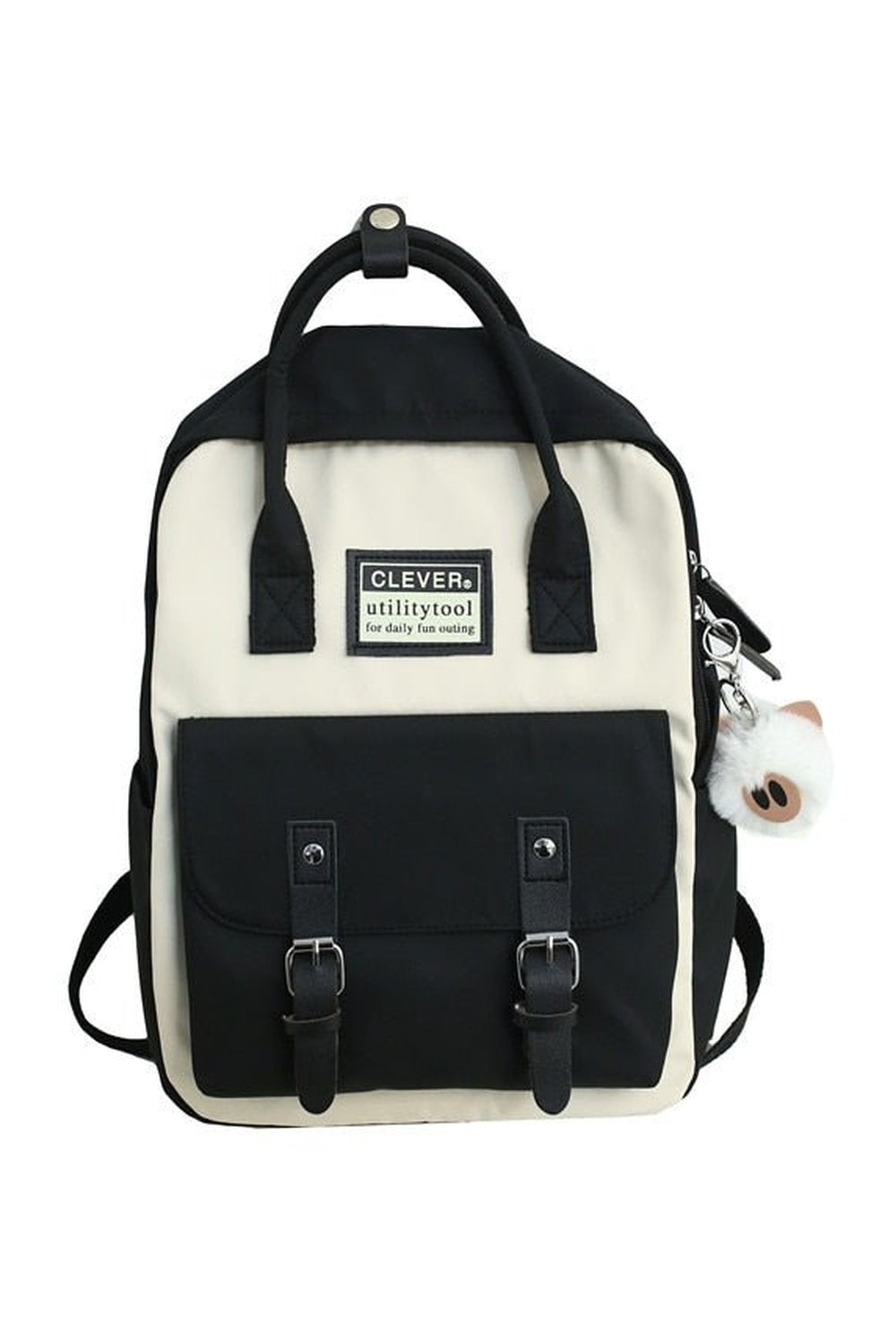 Pastel Colors Preppy Backpack