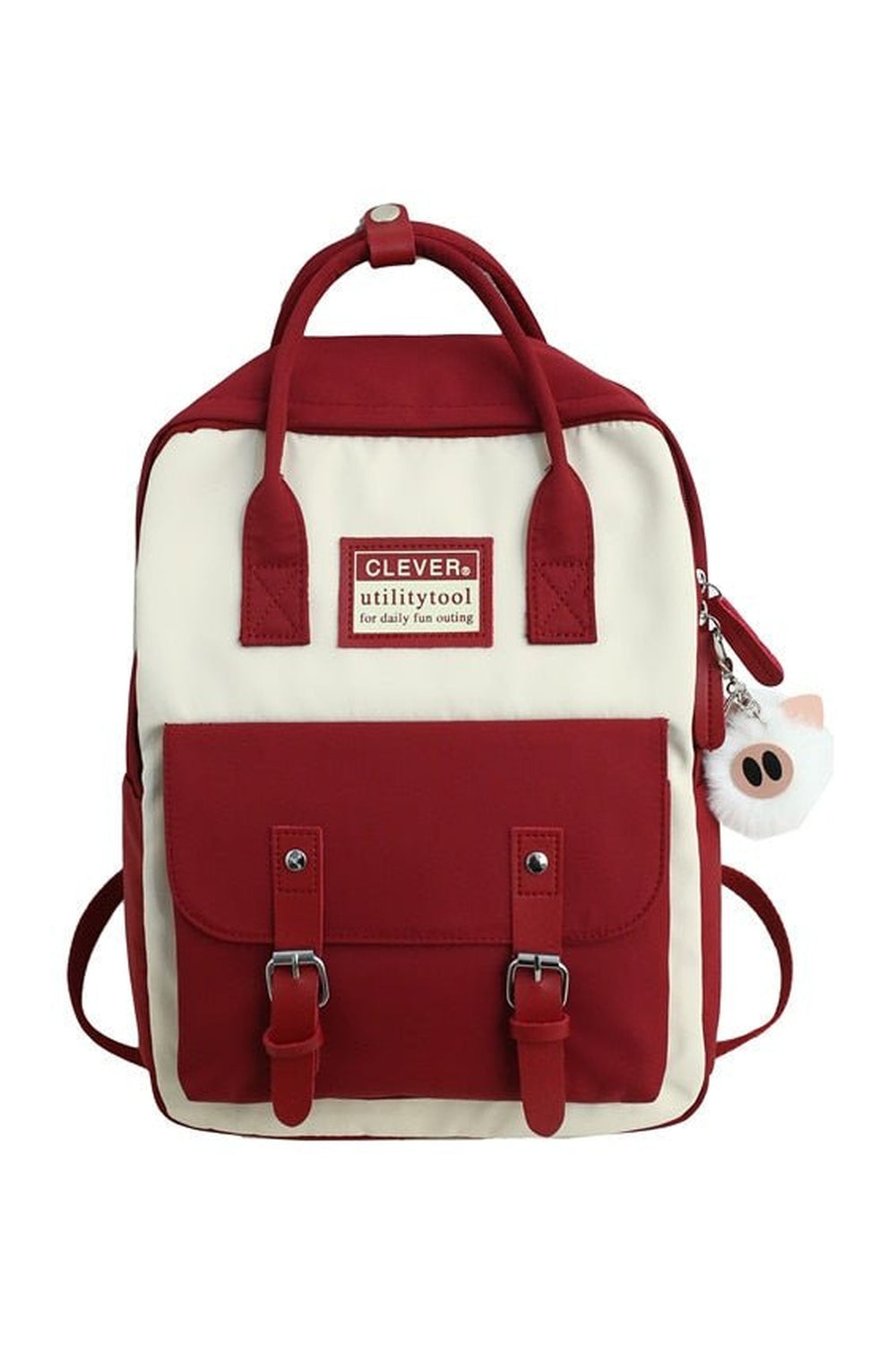 Pastel Colors Preppy Backpack