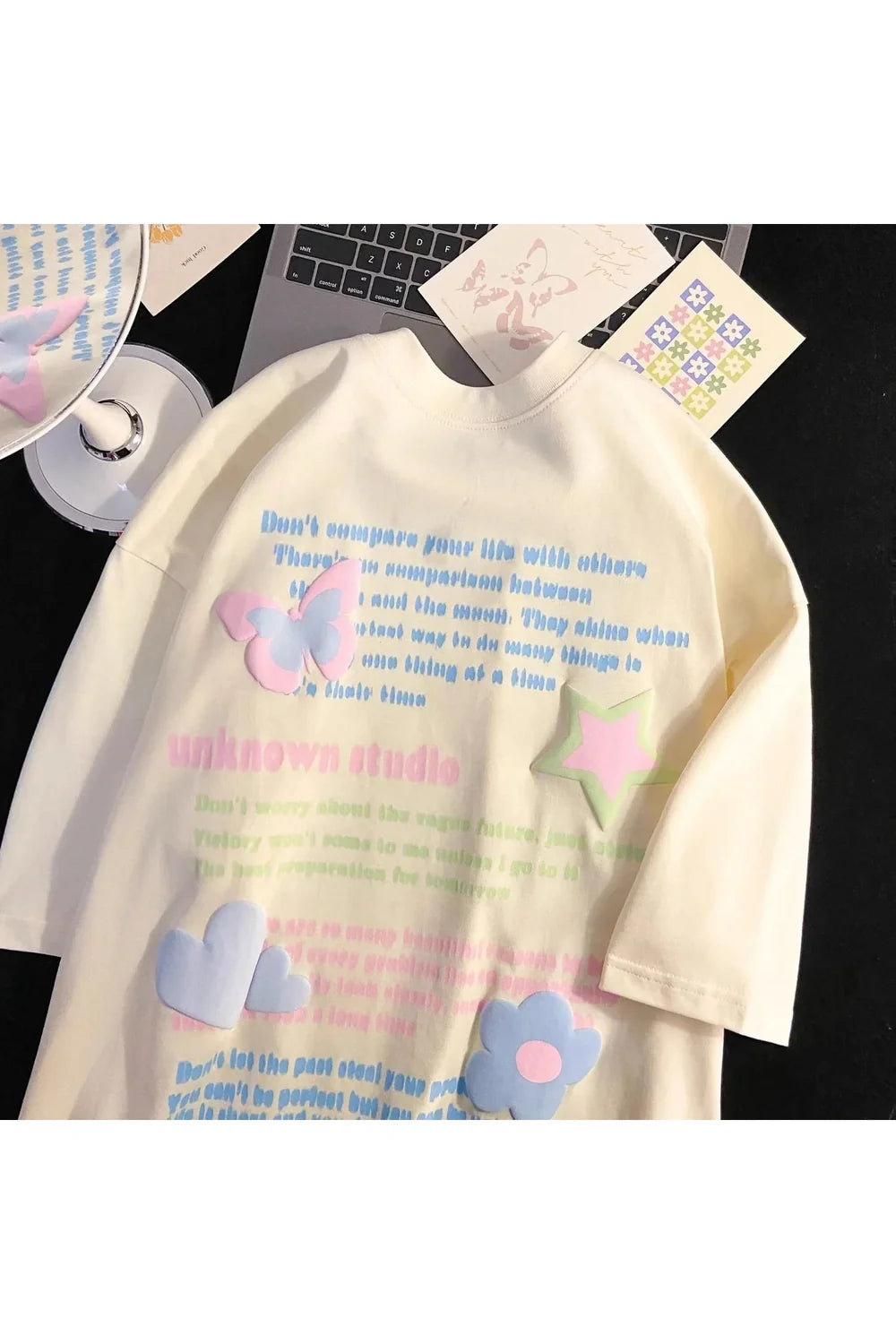 Oversize-T-Shirt „Pastel Dreams“
