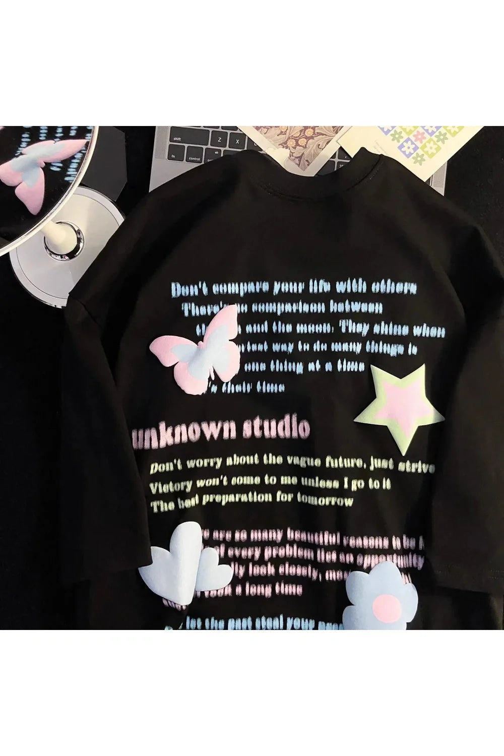 Oversize-T-Shirt „Pastel Dreams“