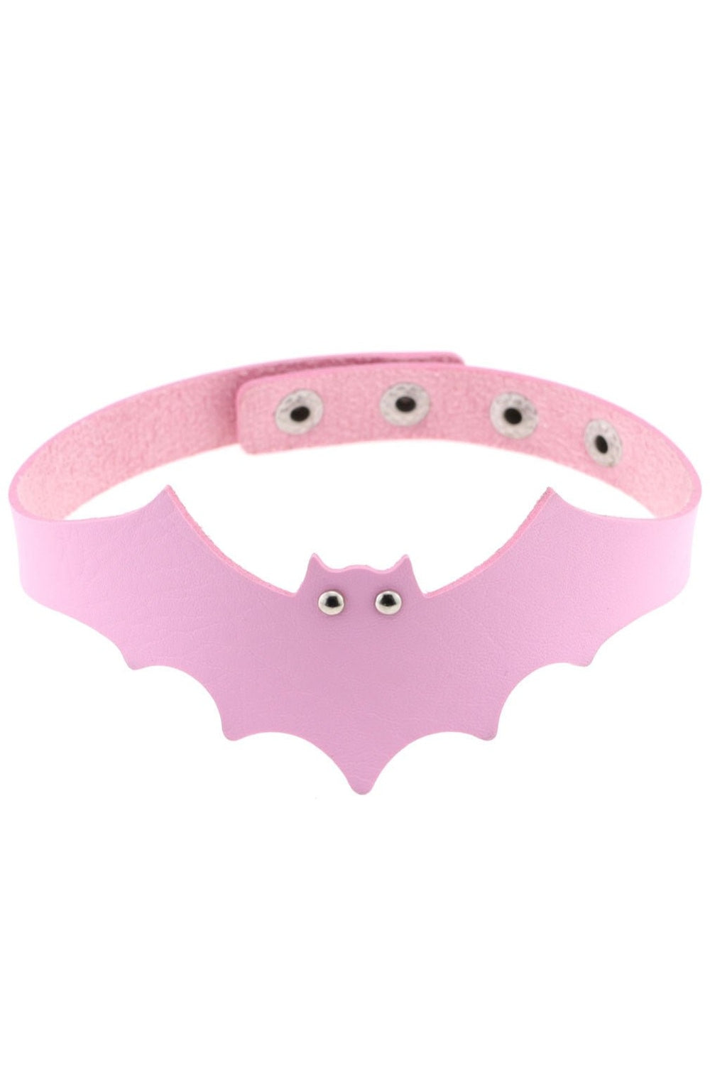 Pastel Goth PU Leather Choker