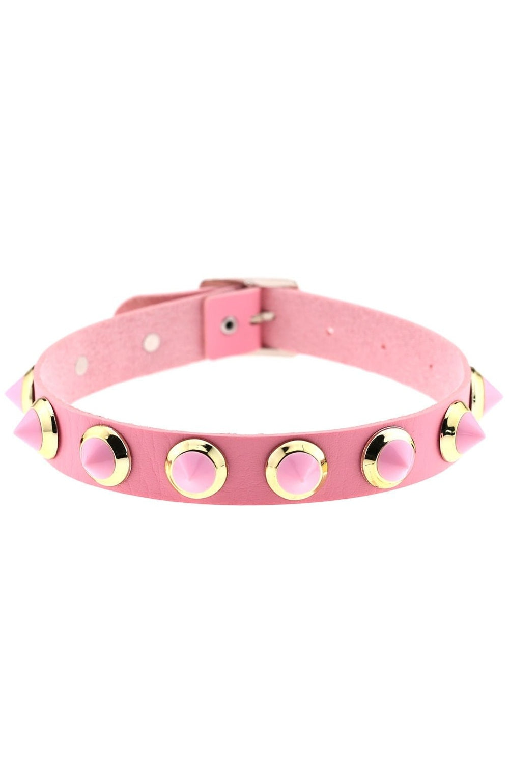 Pastel Goth PU Leather Choker