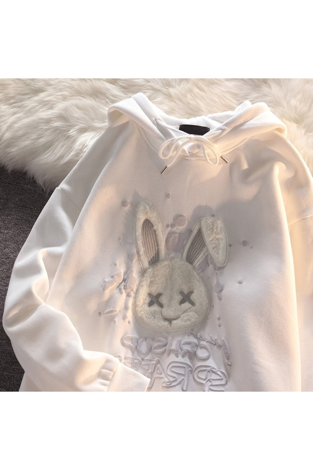 Fall Pastel Goth Rabbit Hoodies