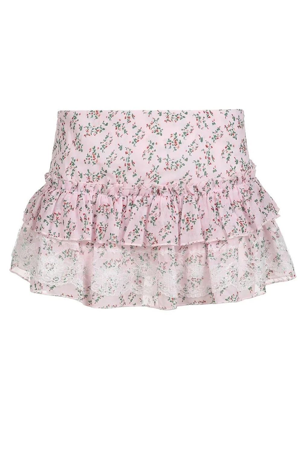 Petal Play Layered Mini Skirt