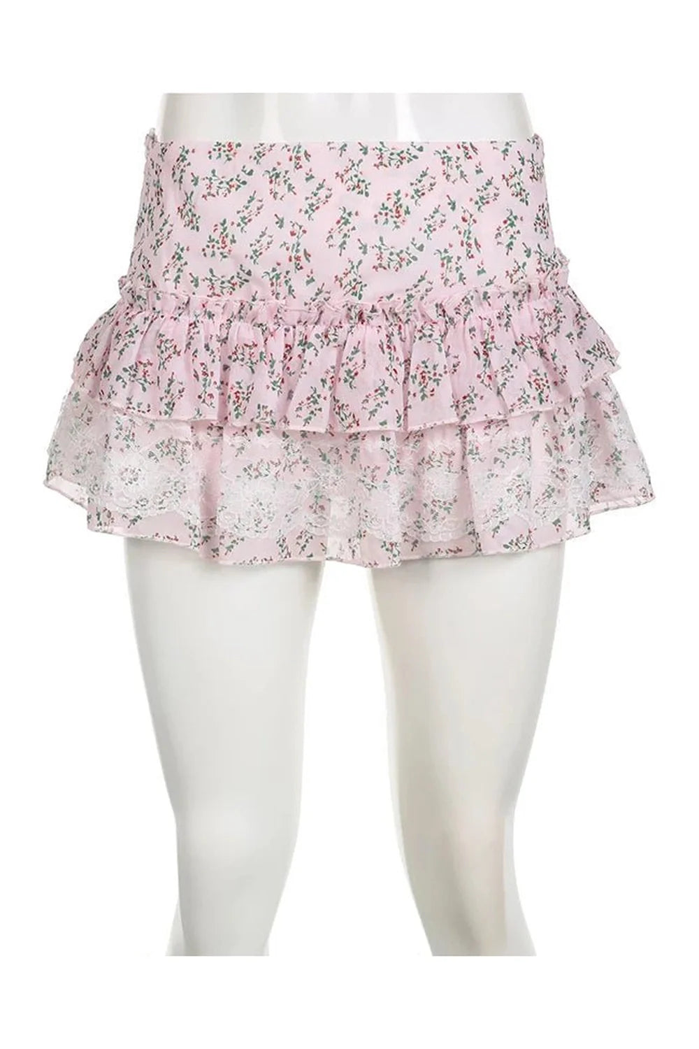 Petal Play Layered Mini Skirt