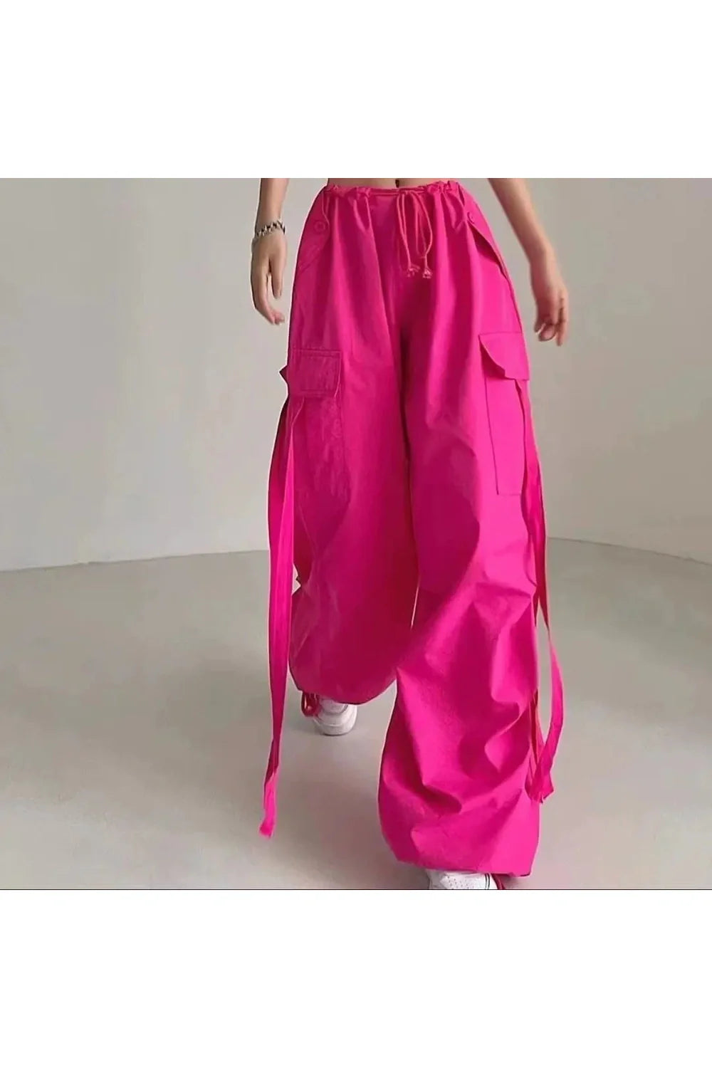 Pink Cargo Pants