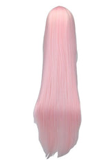 Pink Long Straight Cosplay Hair Wigs