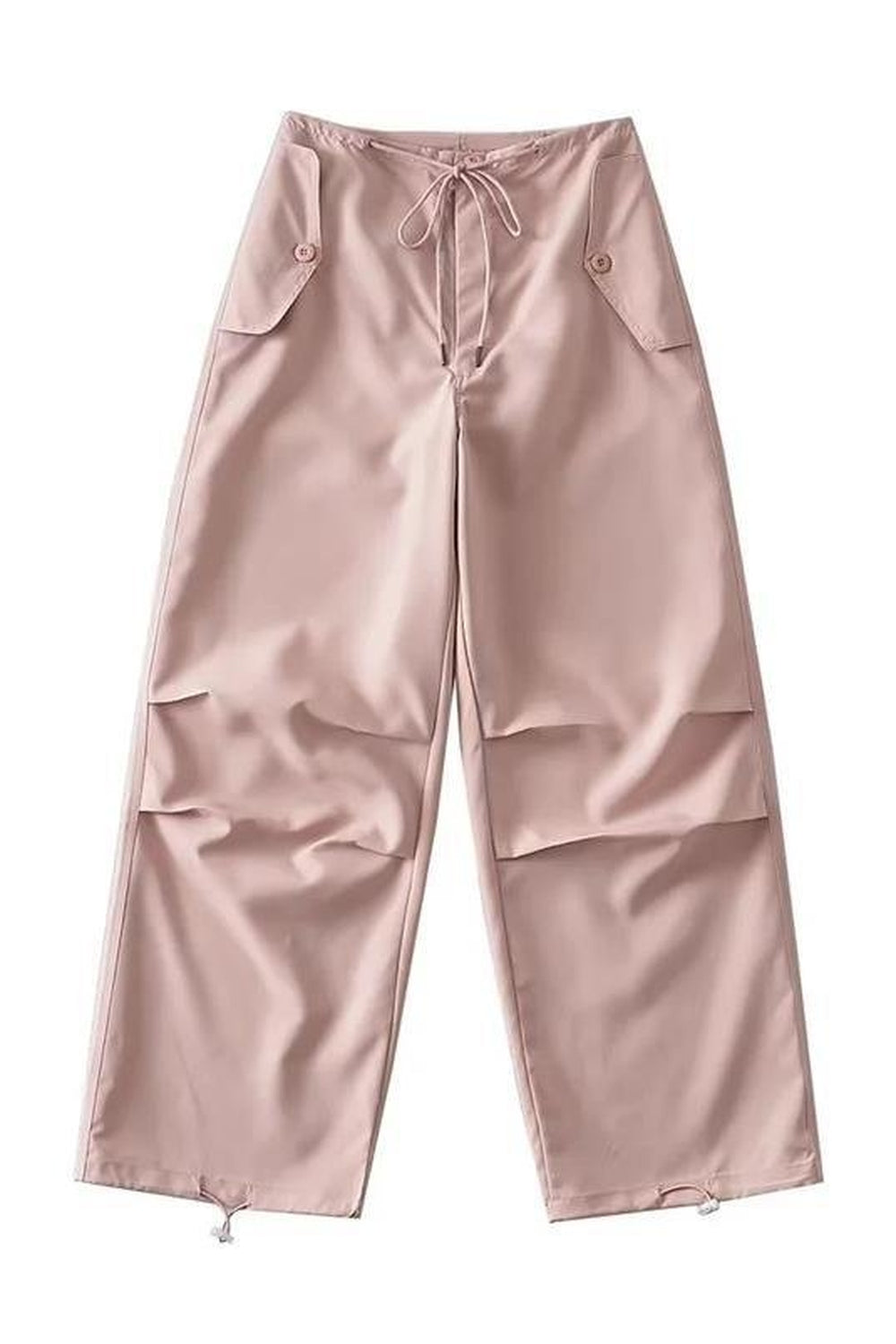 Pink Parachute Joggers Pants