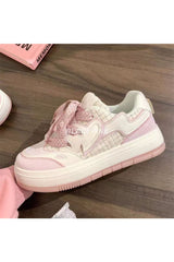 Pink Platform Casual Shoes