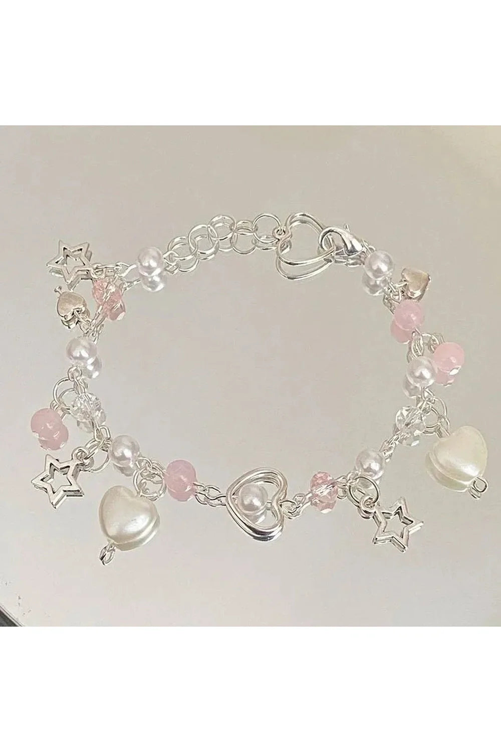 Pink Star Pastel Fairy Bracelet