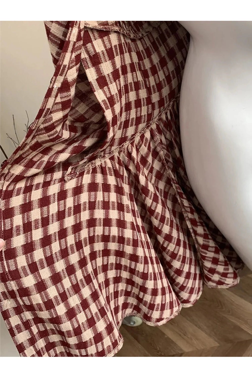 Plaid Mini Birthday Dress