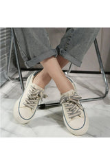 Platform Chunky Canvas Sneakers