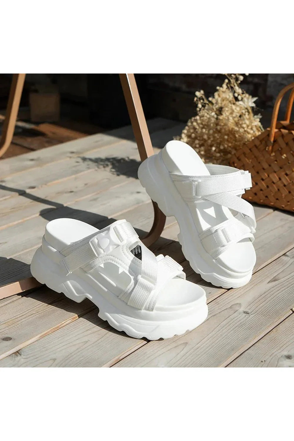 Platform Flip Sandals