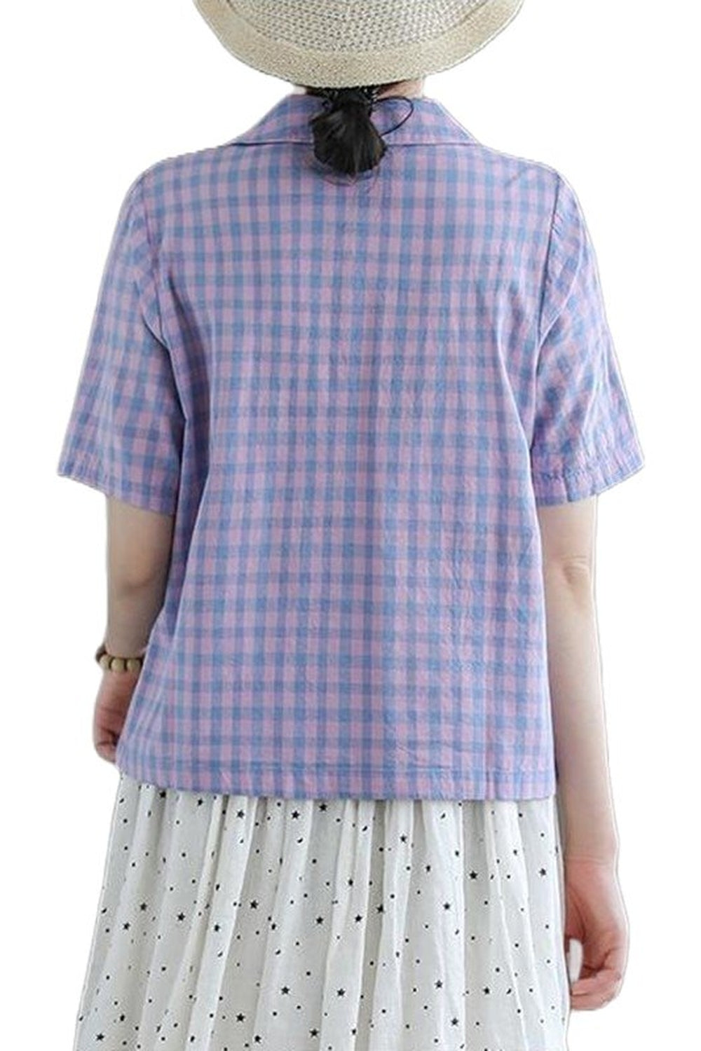 Preppy Casual Blouses Shirt