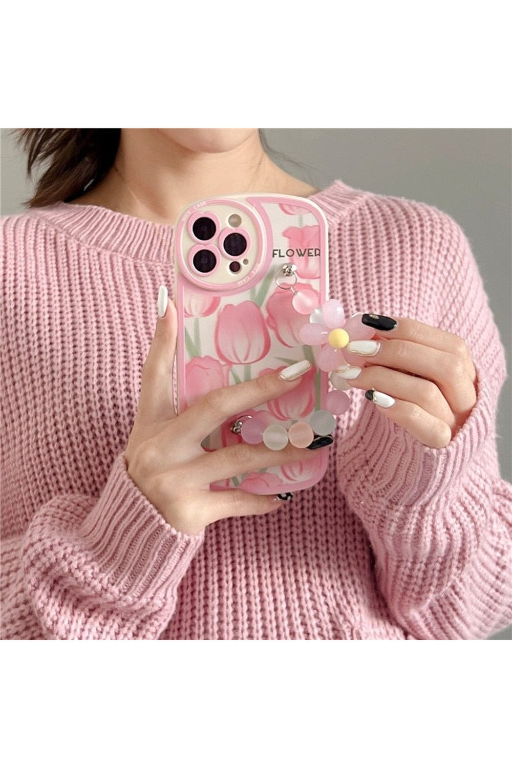 Preppy Cute Flower Case for iPhone