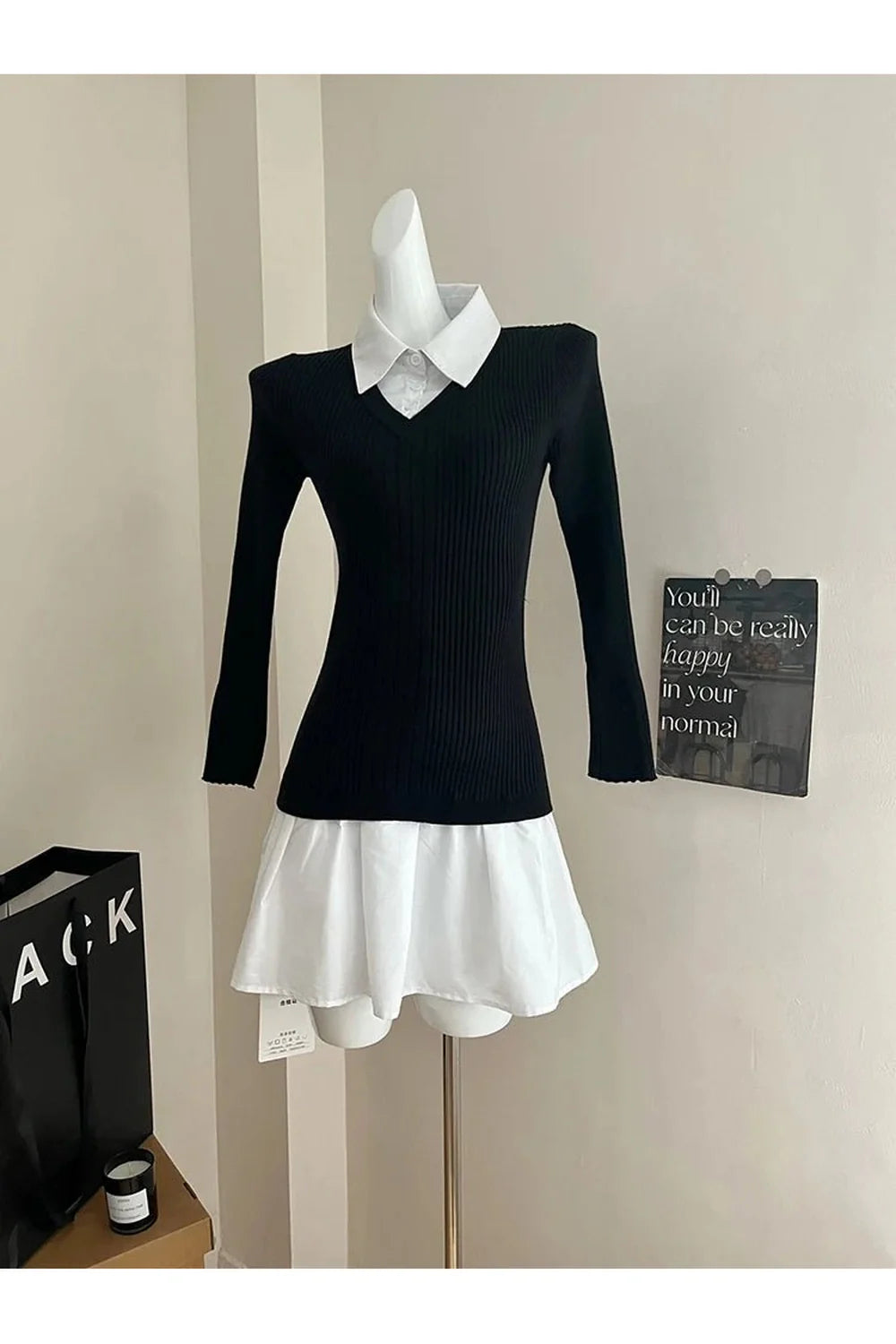 Acubi Knit Mini Dress