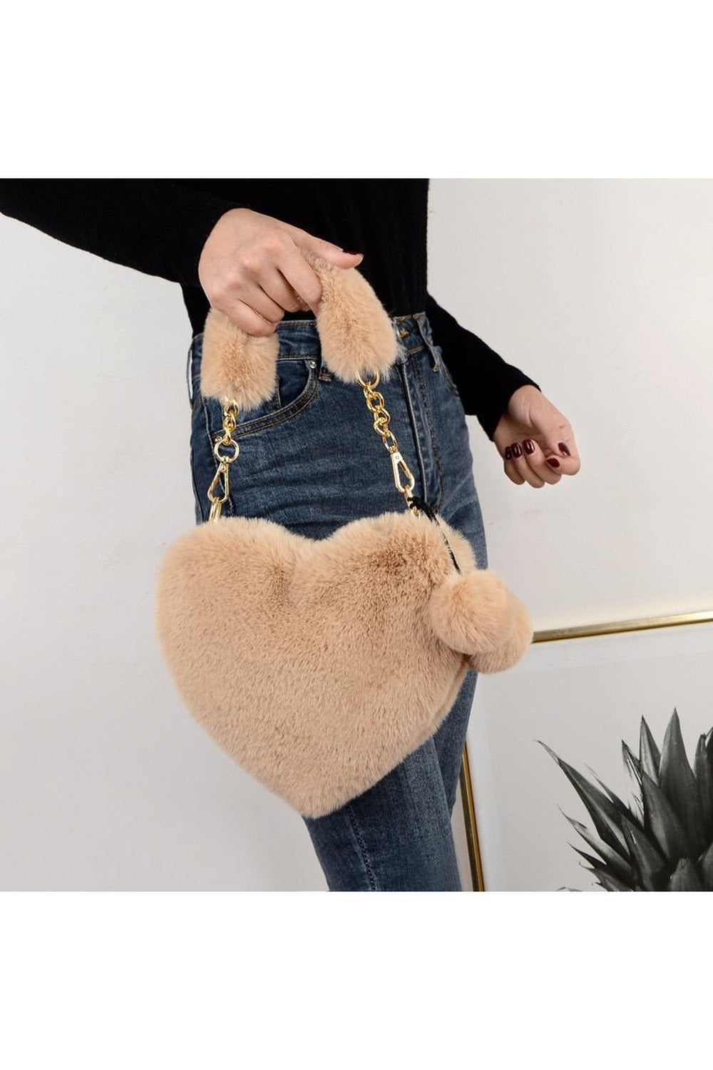 Preppy Plush Handbag