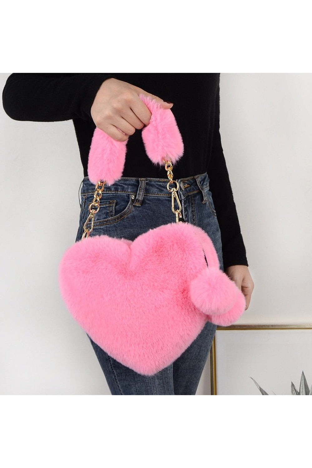 Preppy Plush Handbag