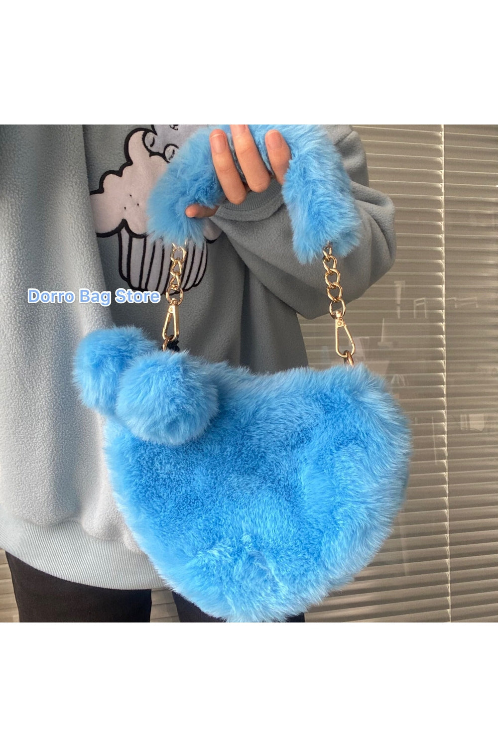 Preppy Plush Handbag