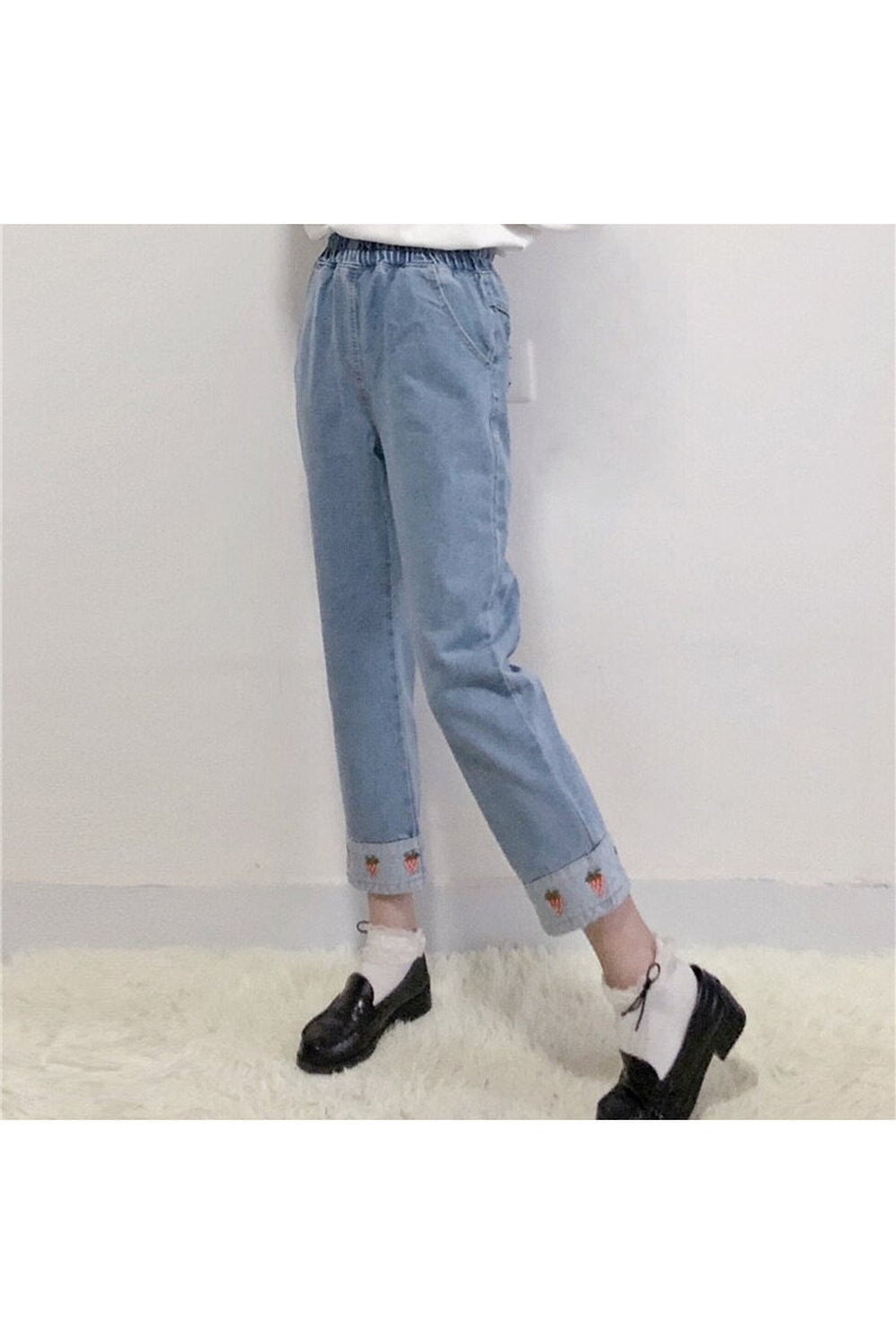 Preppy Erdbeerhose