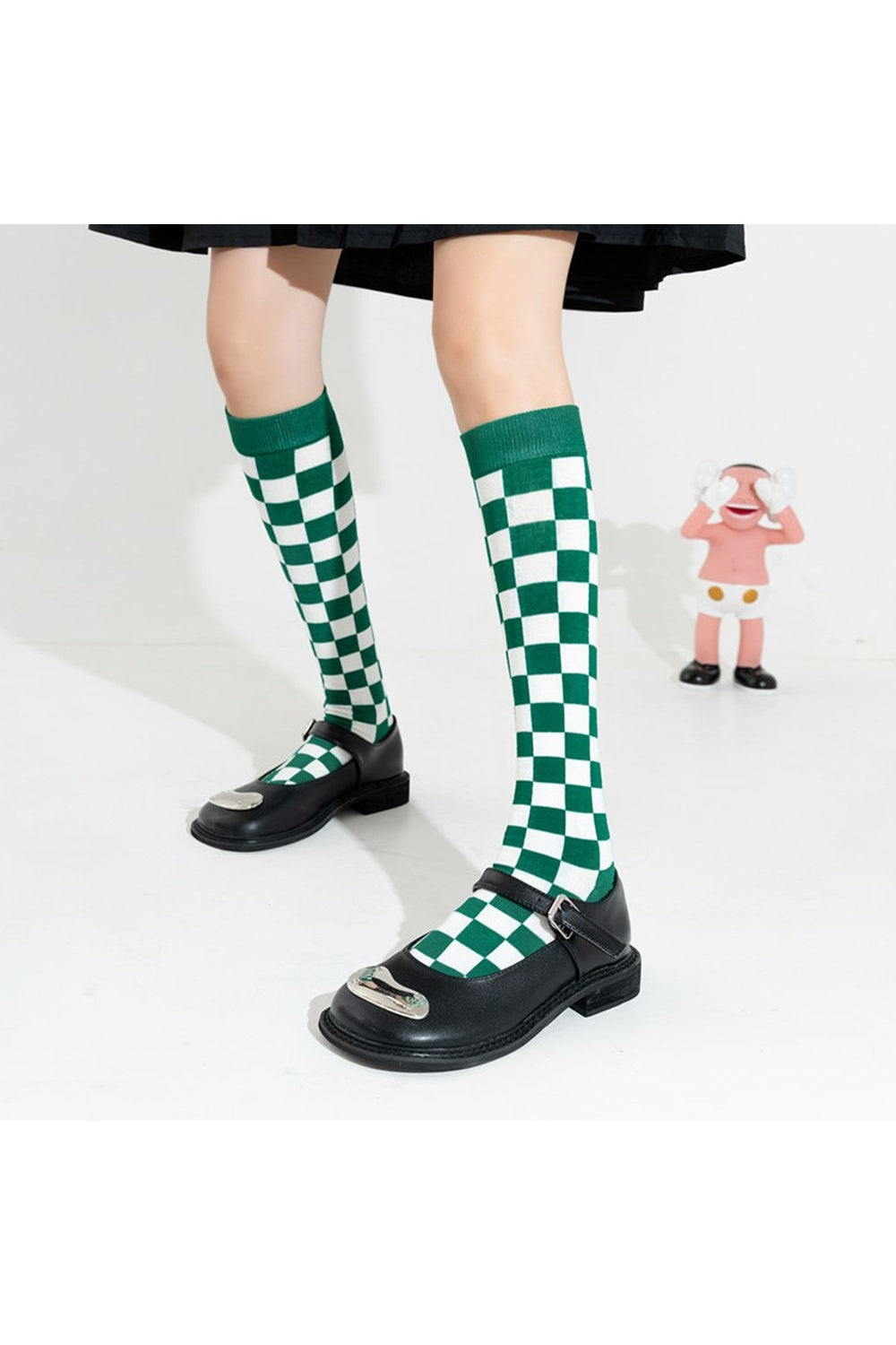 Preppy Style Knee High Socks