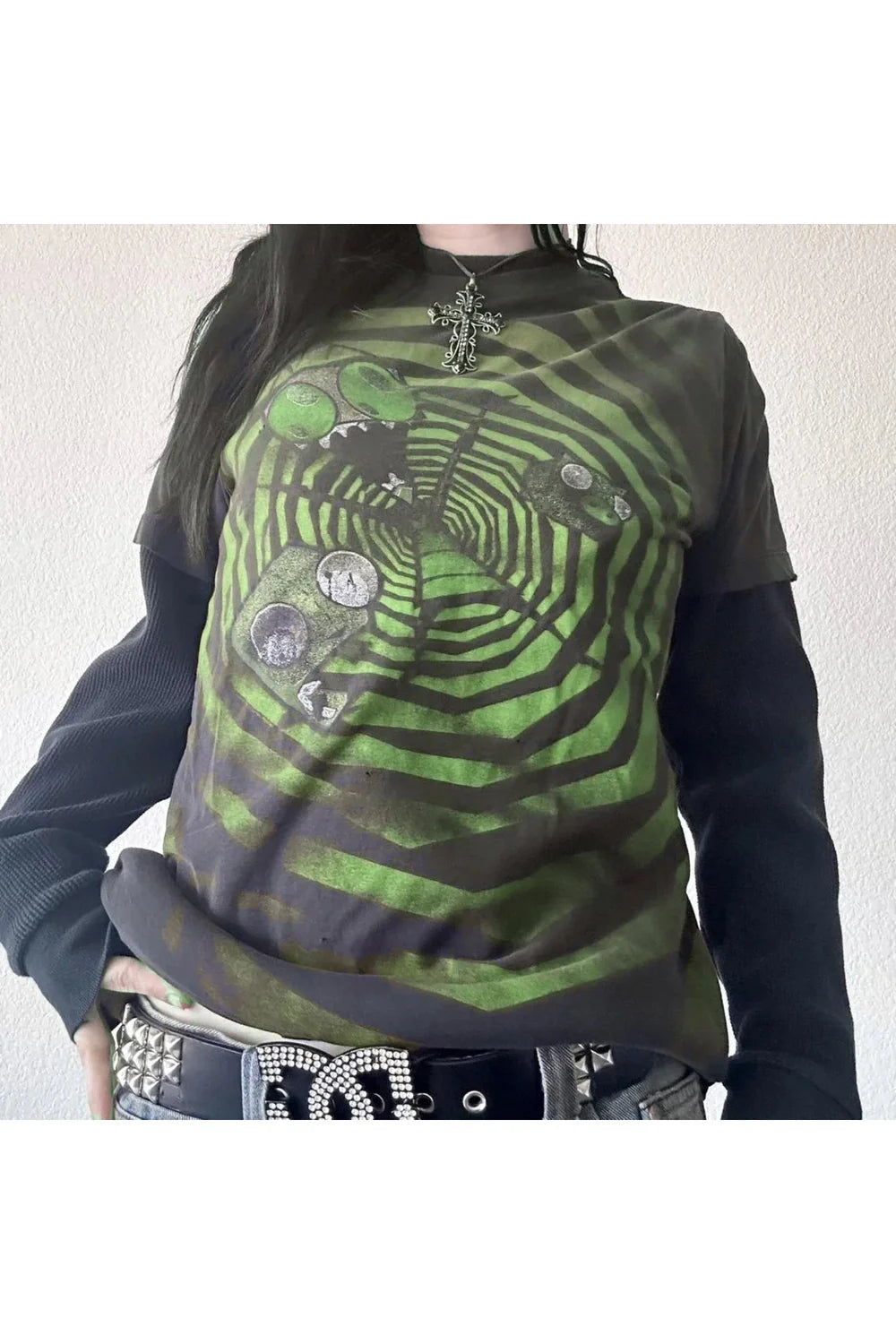 Psychedelic Spiral Graphic T-Shirt