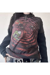 Psychedelic Spiral Graphic T-Shirt