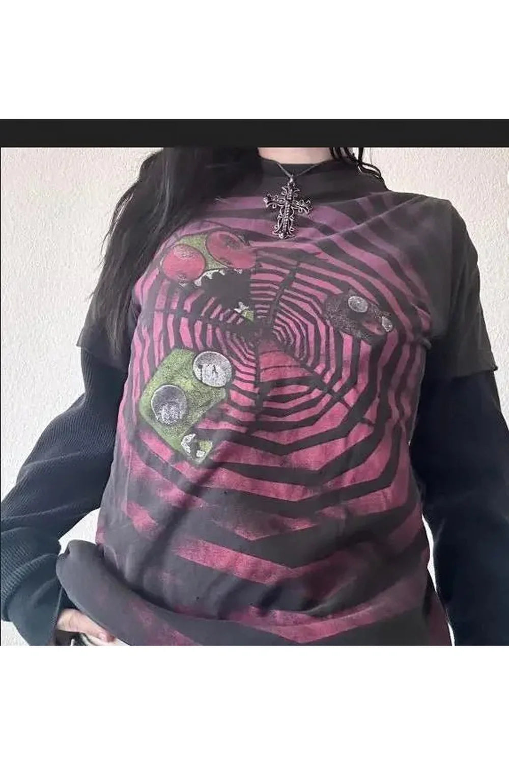 Psychedelic Spiral Graphic T-Shirt