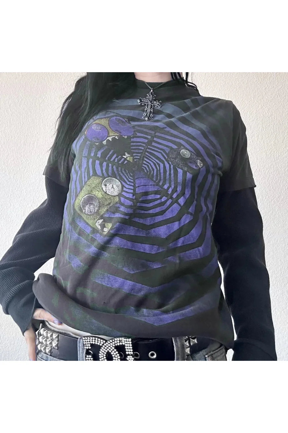 Psychedelic Spiral Graphic T-Shirt