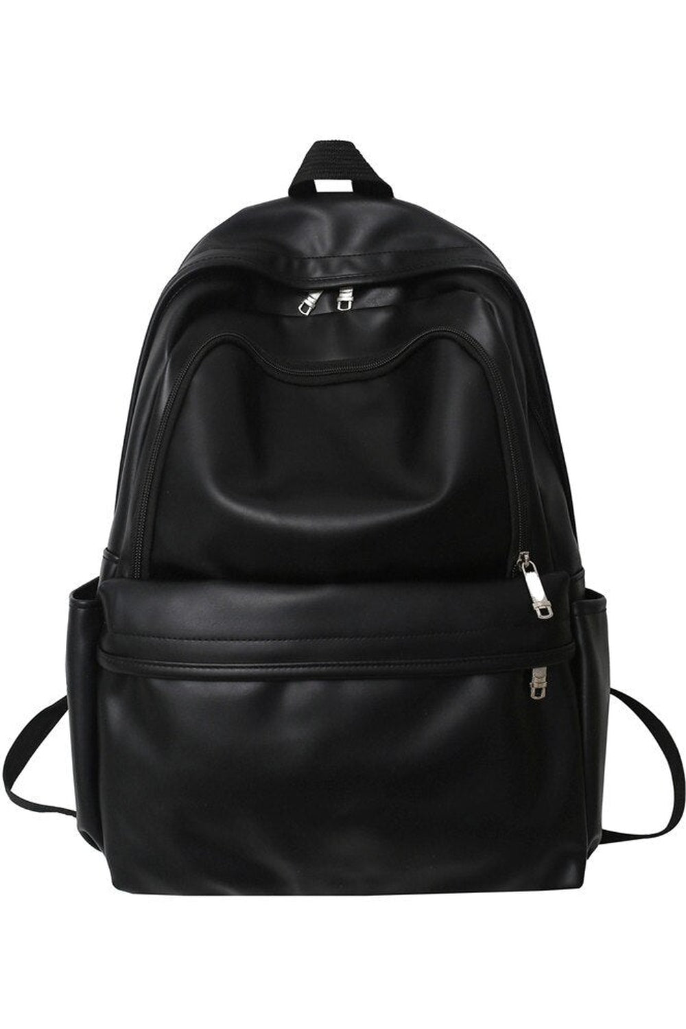 PU Leather Couple Backpack